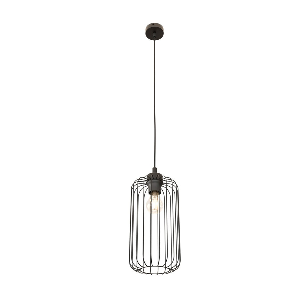 VANDER 1-Lichts Industriële Hanglamp – Zwart