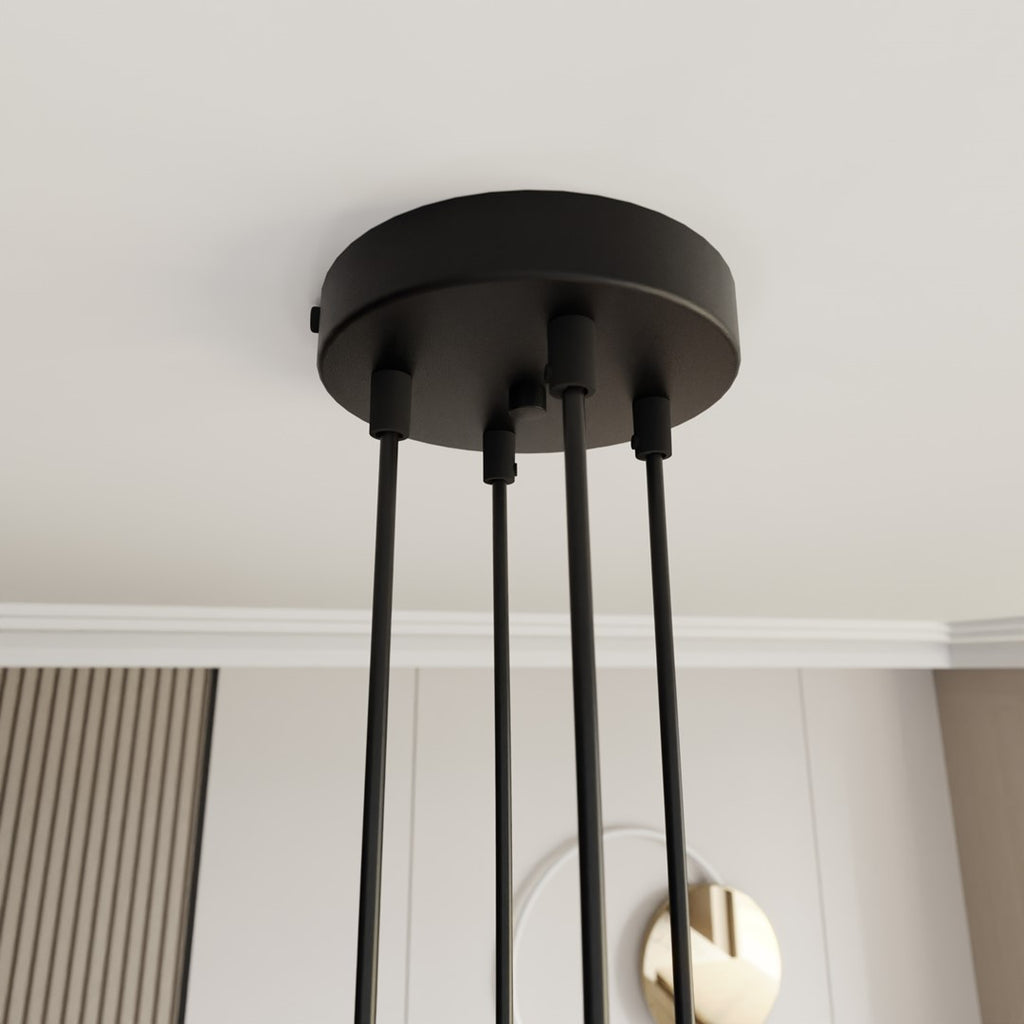 MOTIF Design Hanglamp – Modern Zwart/Goud