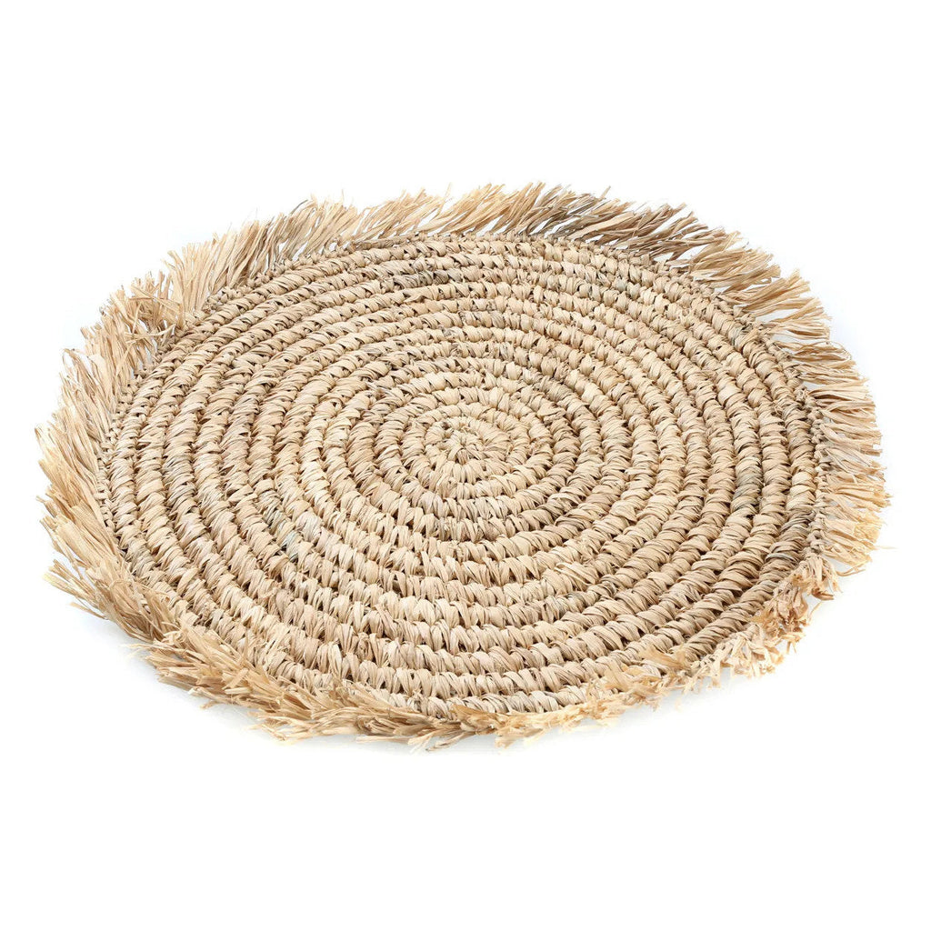 Handgeweven Raffia Placemats – Naturel