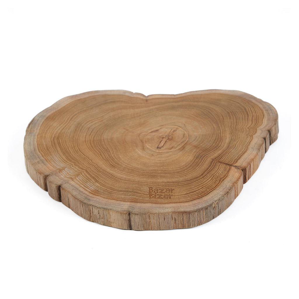Handgemaakte Teakwortel Serveerplank – Balinees Design