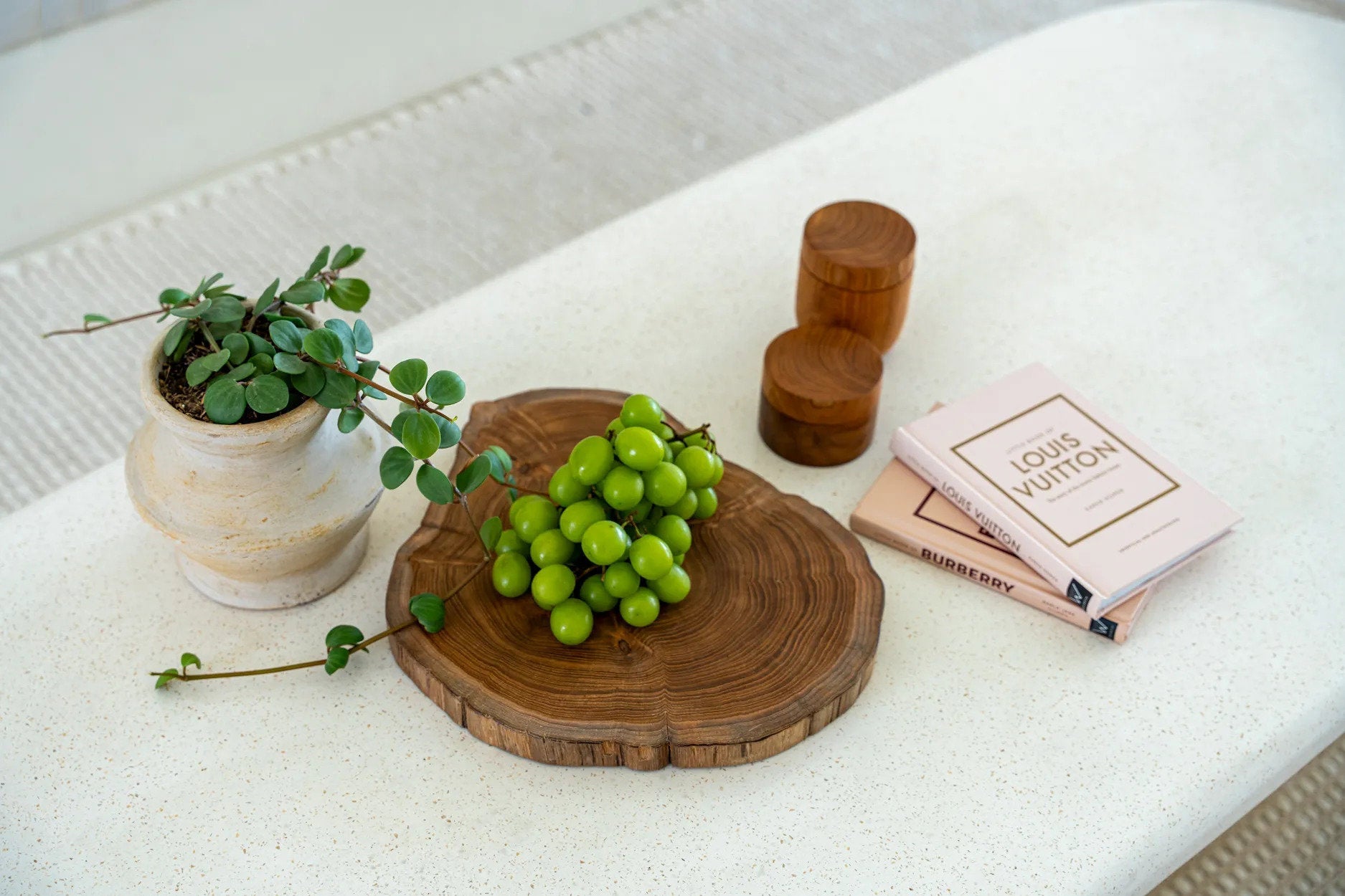 Handgemaakte Teakwortel Serveerplank – Balinees Design