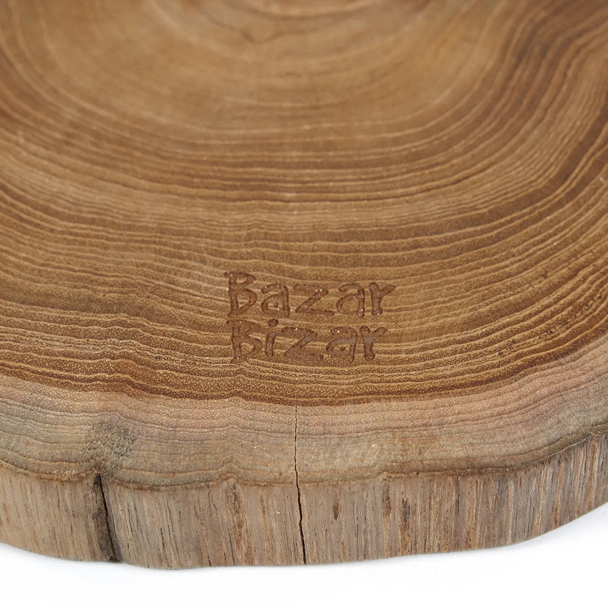 Handgemaakte Teakwortel Serveerplank – Balinees Design
