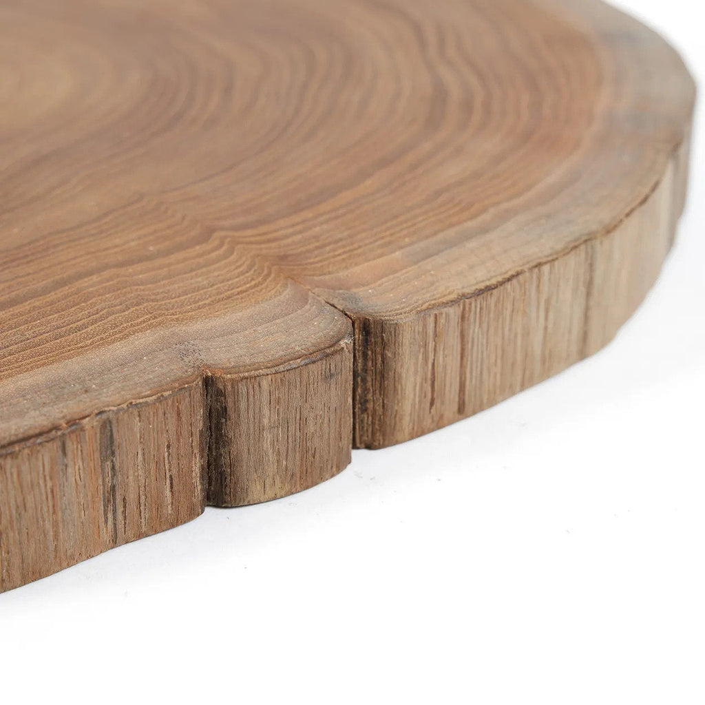 Handgemaakte Teakwortel Serveerplank – Balinees Design