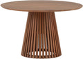 Eetkamertafel Ø130, Acacia naturel