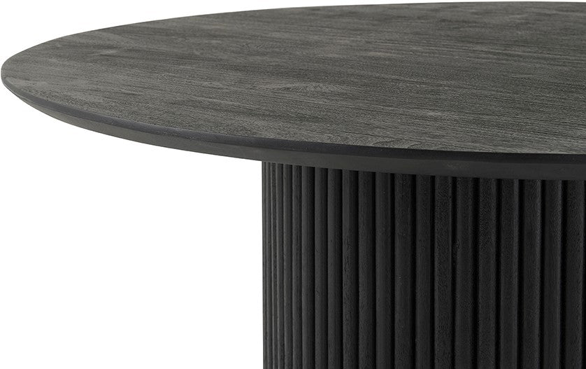 Eetkamertafel Ø140, Acacia Zwart
