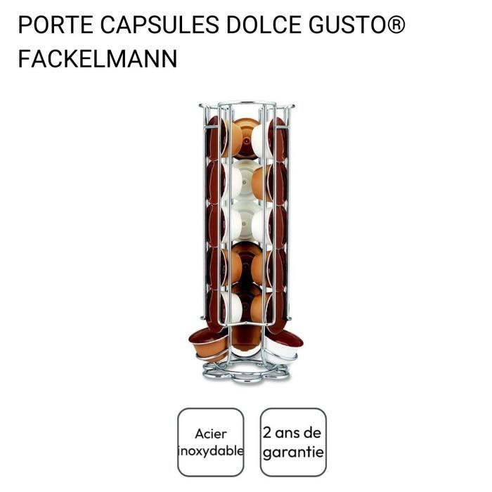 Fackelmann Koffieset met Dolce Gusto-capsulehouder & Melkopschuimer