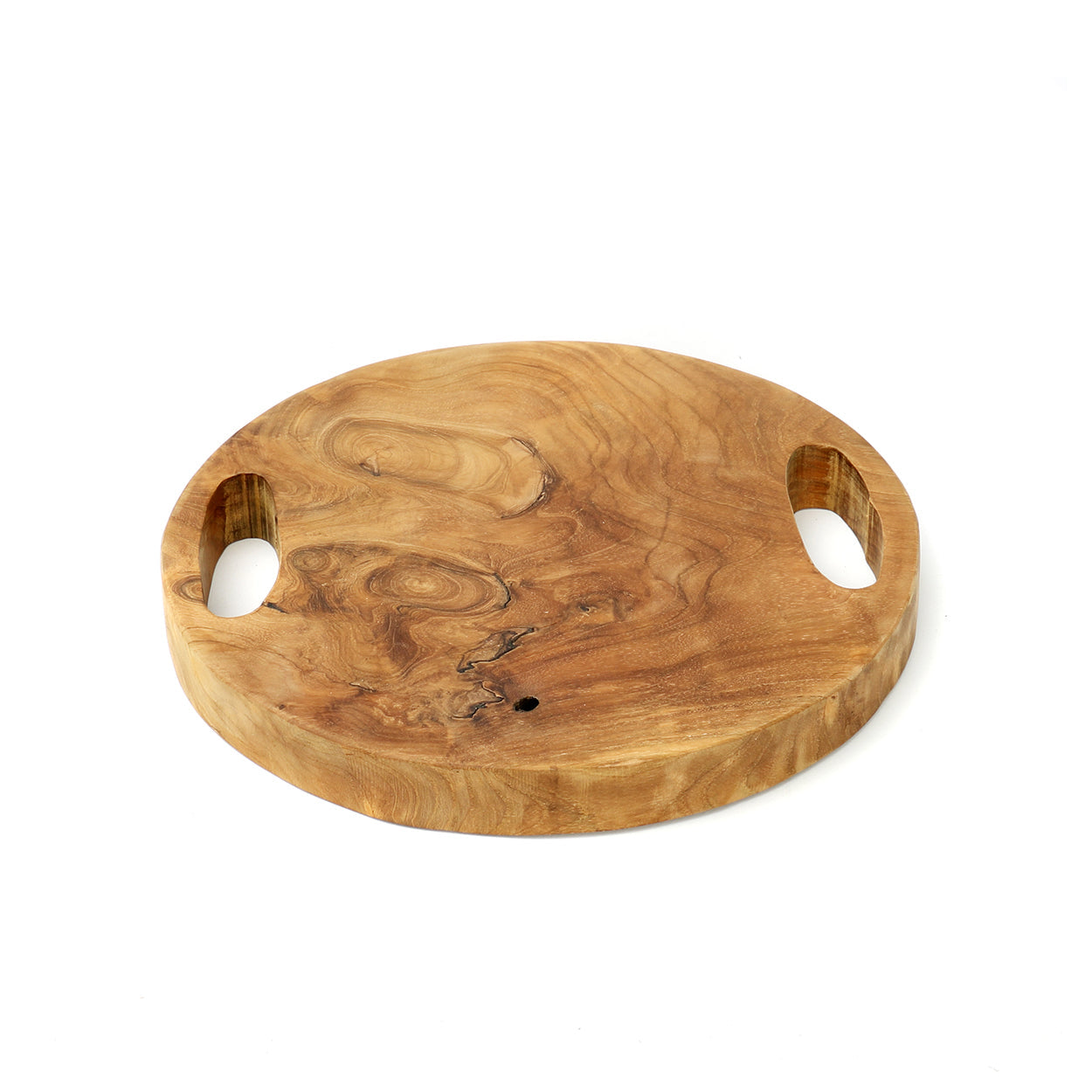 Handgemaakte Teakhouten Snijplank / Serveerplank – Naturel