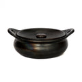 Terracotta Serveerpot met Deksel – Zwart