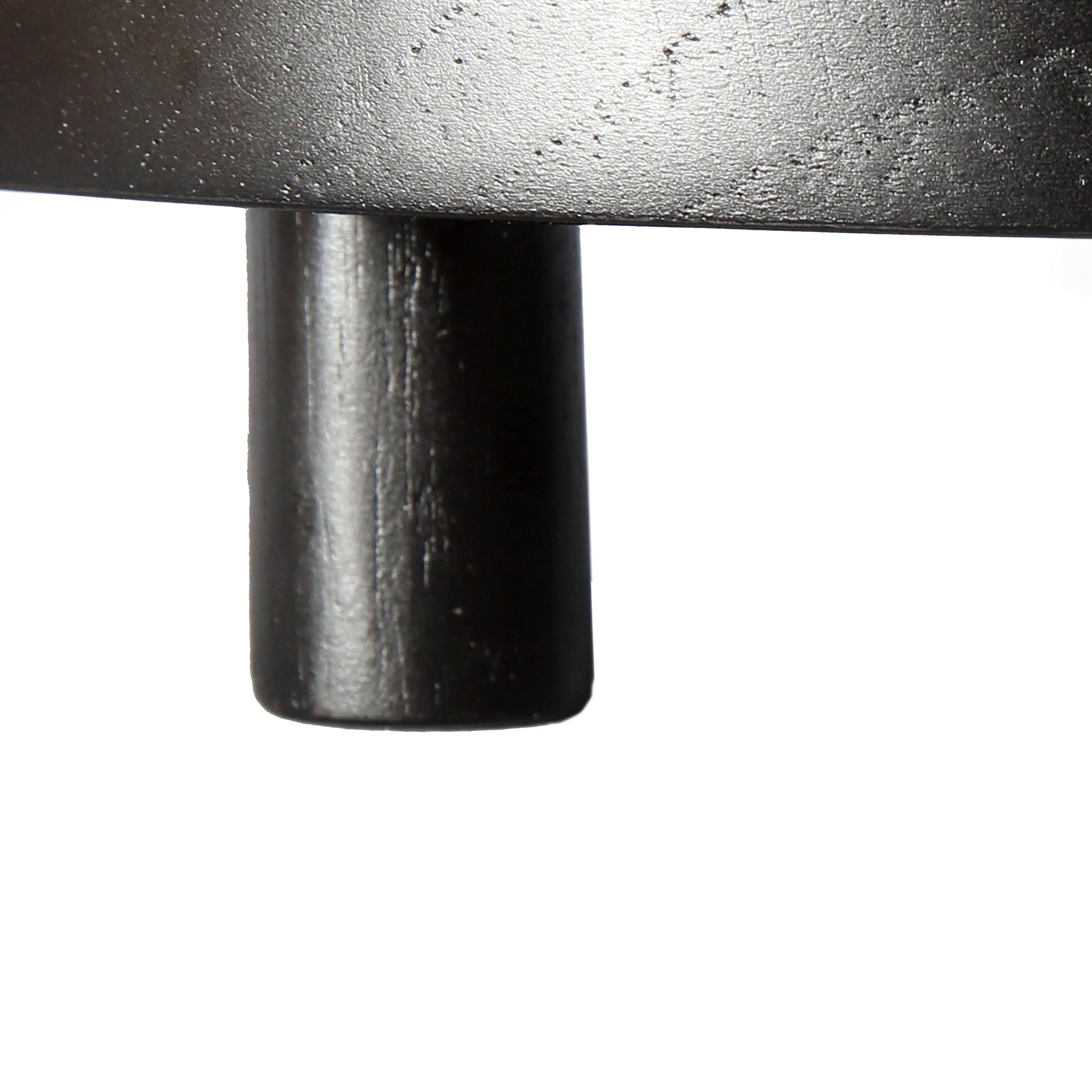 Bondi Handgemaakte Teakhouten Taartstandaard – Natural Black