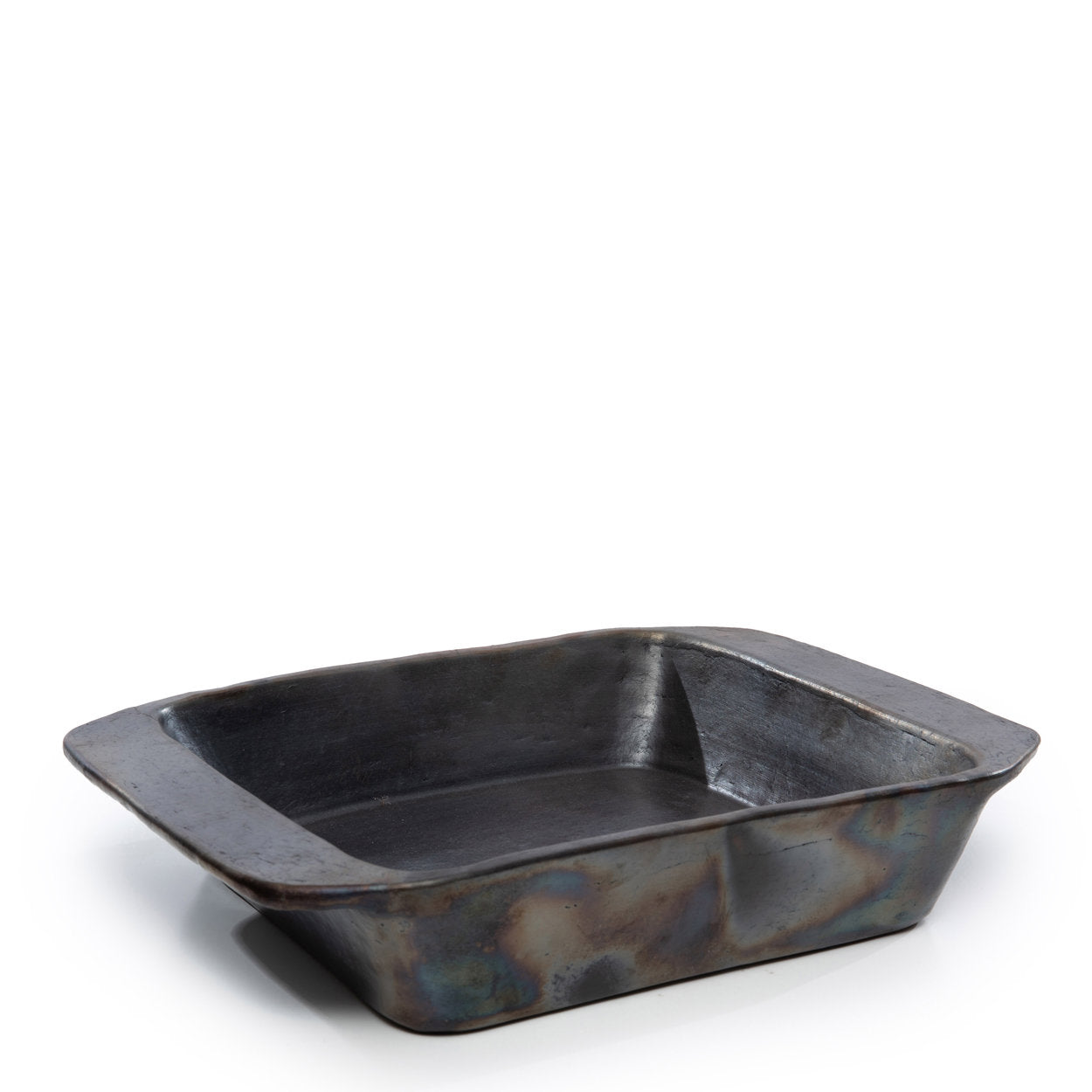 Burned Terracotta Ovenschaal – Zwart