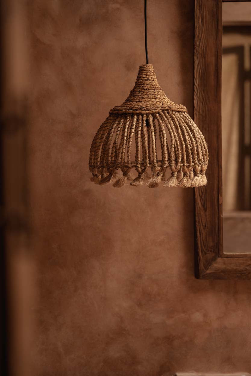 De Abaca-kwasthanger - naturel - S