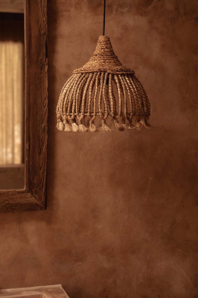 De Abaca-kwasthanger - naturel - S