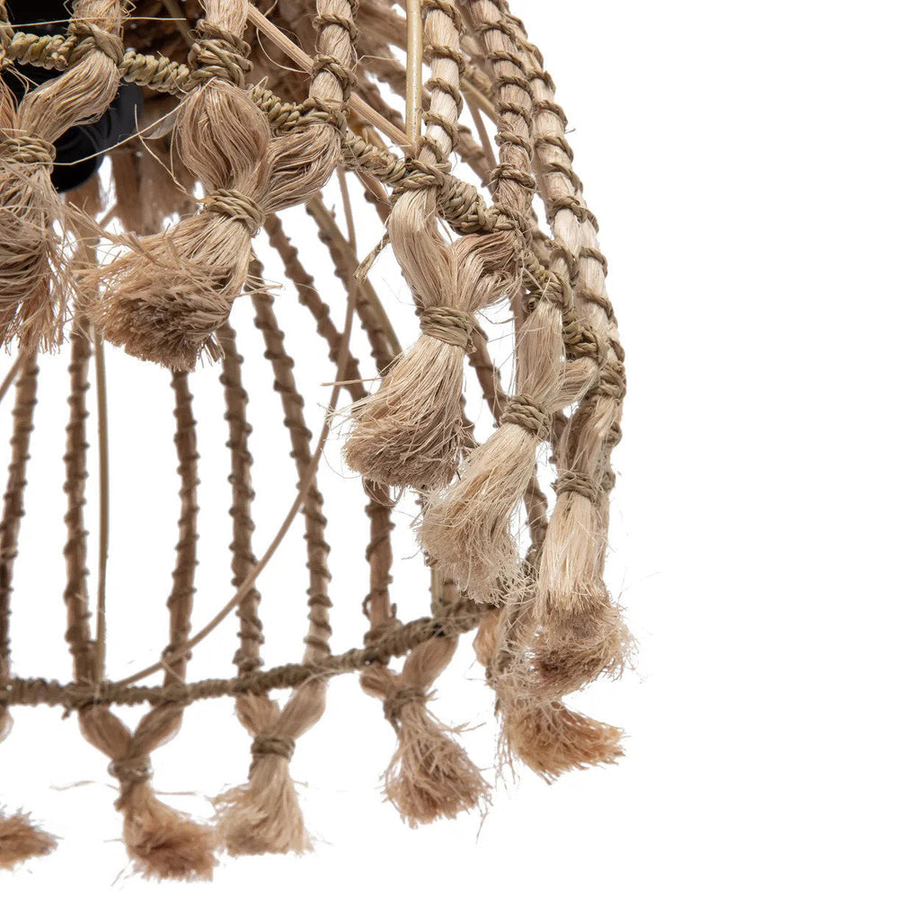De Abaca-kwasthanger - naturel - S