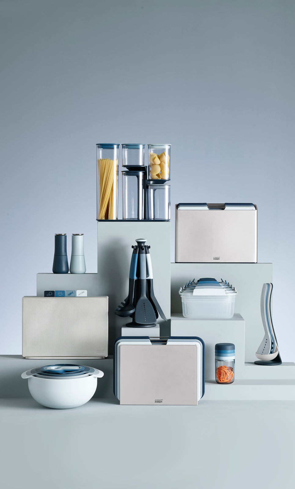 Joseph Joseph Voorraadpotten Set – 5-delig Blauw