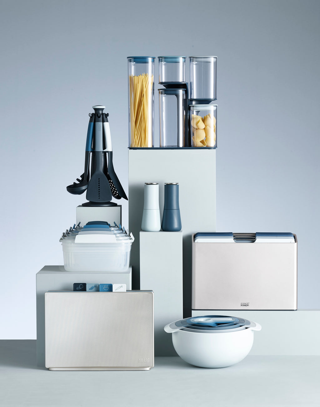 Joseph Joseph Voorraadpotten Set – 5-delig Blauw