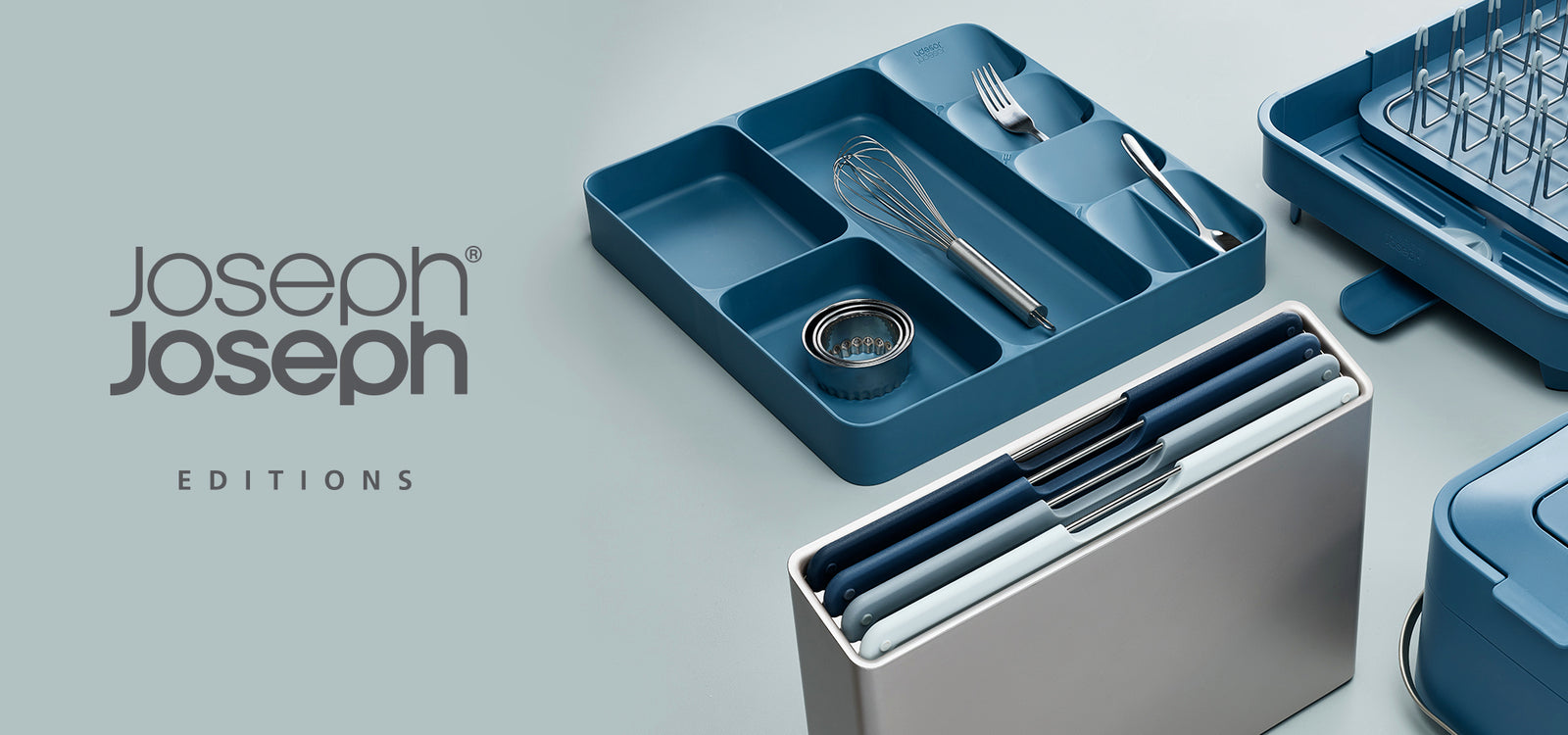 Joseph Joseph Voorraadpotten Set – 5-delig Blauw