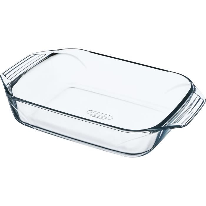 Pyrex Rechthoekige Ovenschalenset – Glas – 4-delig