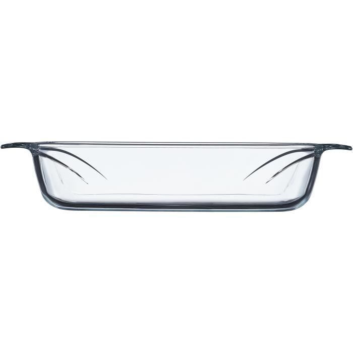 Pyrex Rechthoekige Ovenschalenset – Glas – 4-delig