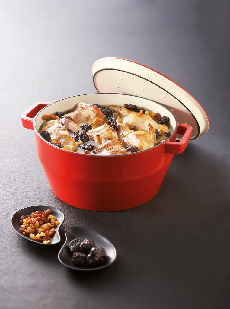 Slowcook 3,6 L Gietijzeren Braadpan / Smoorpan – Rood