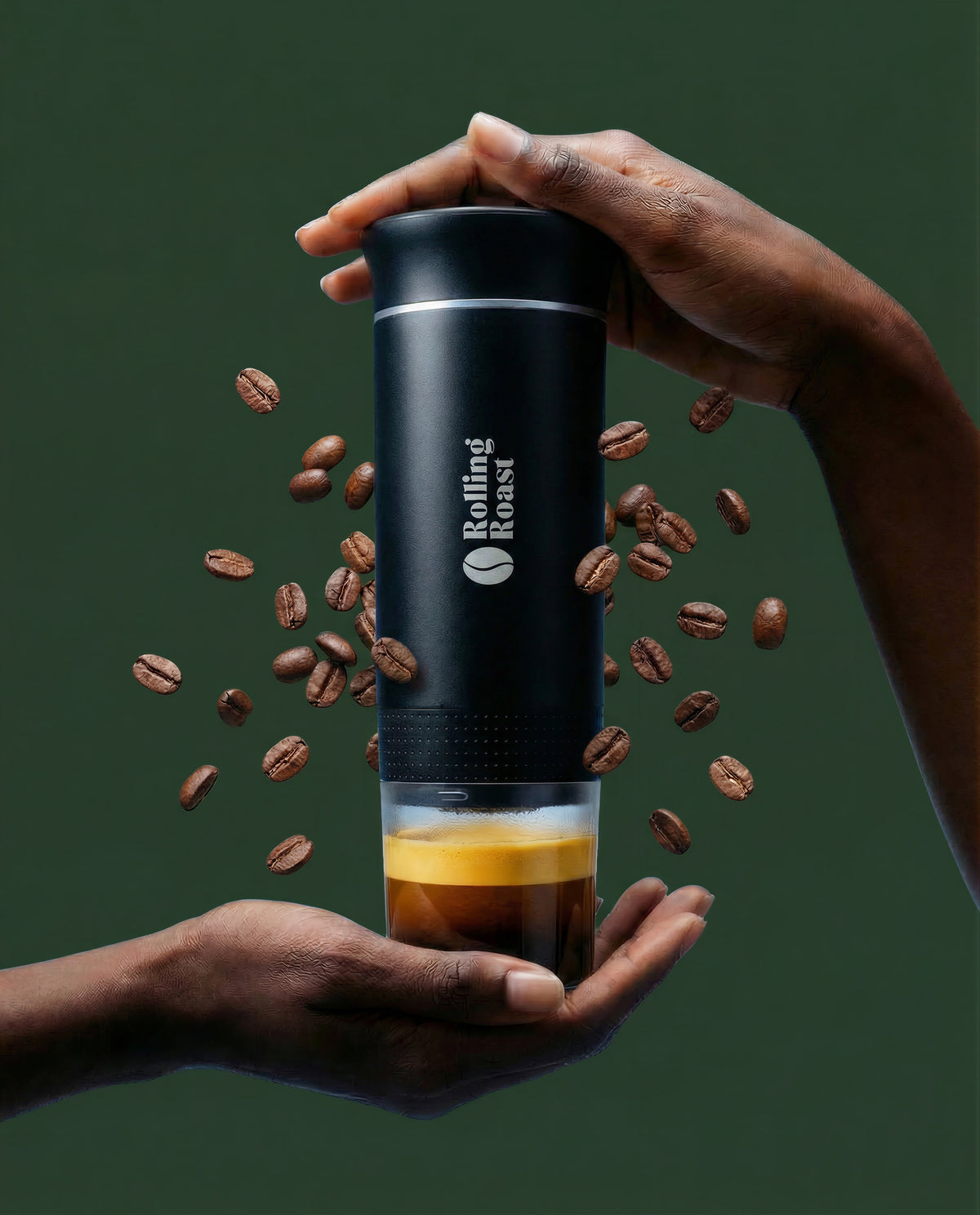 Rolling Roast Nomad 3 in 1 draagbare espressomachine