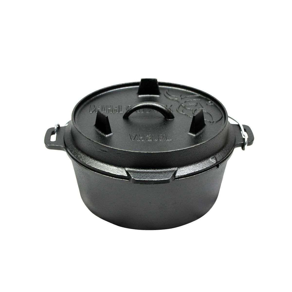 Valhal Outdoor Dutch Oven 6,1 L (Vlakke Bodem)
