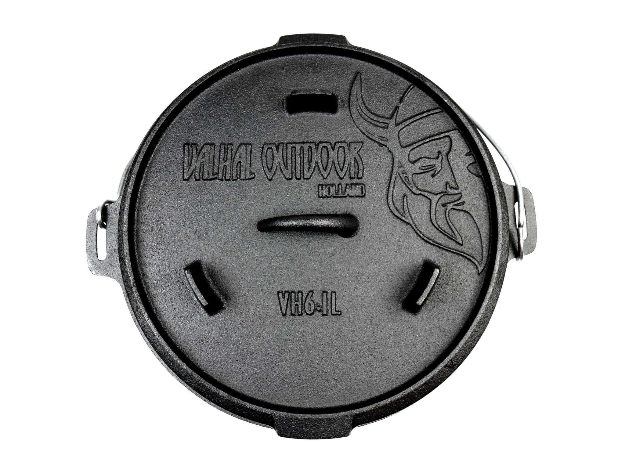 Valhal Outdoor Dutch Oven 6,1 L (Vlakke Bodem)