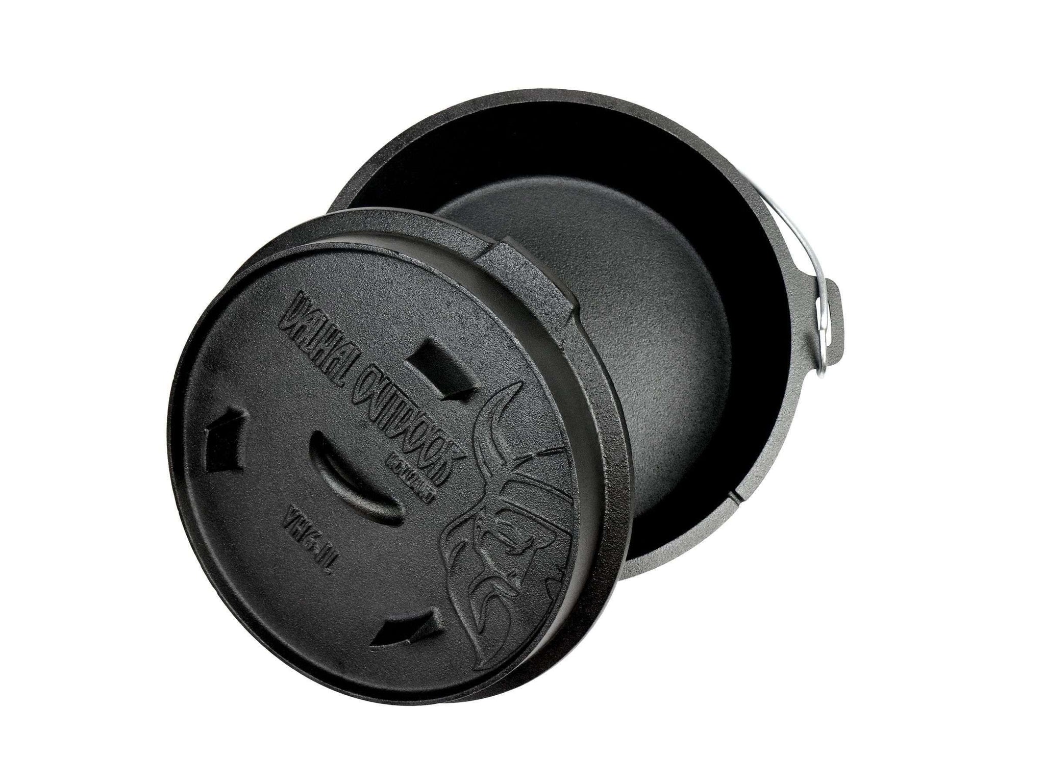 Valhal Outdoor Dutch Oven 6,1 L (Vlakke Bodem)
