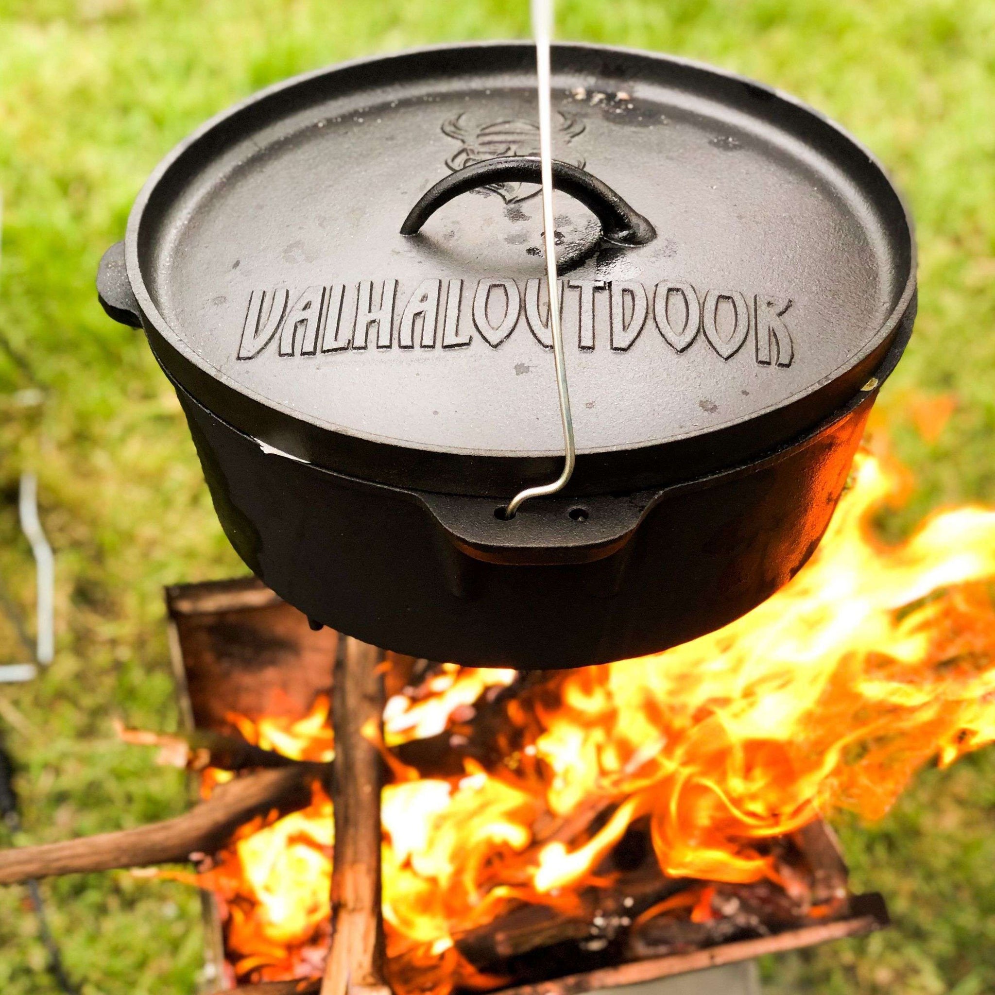 Valhal Outdoor Dutch Oven 6,1 L (Vlakke Bodem)