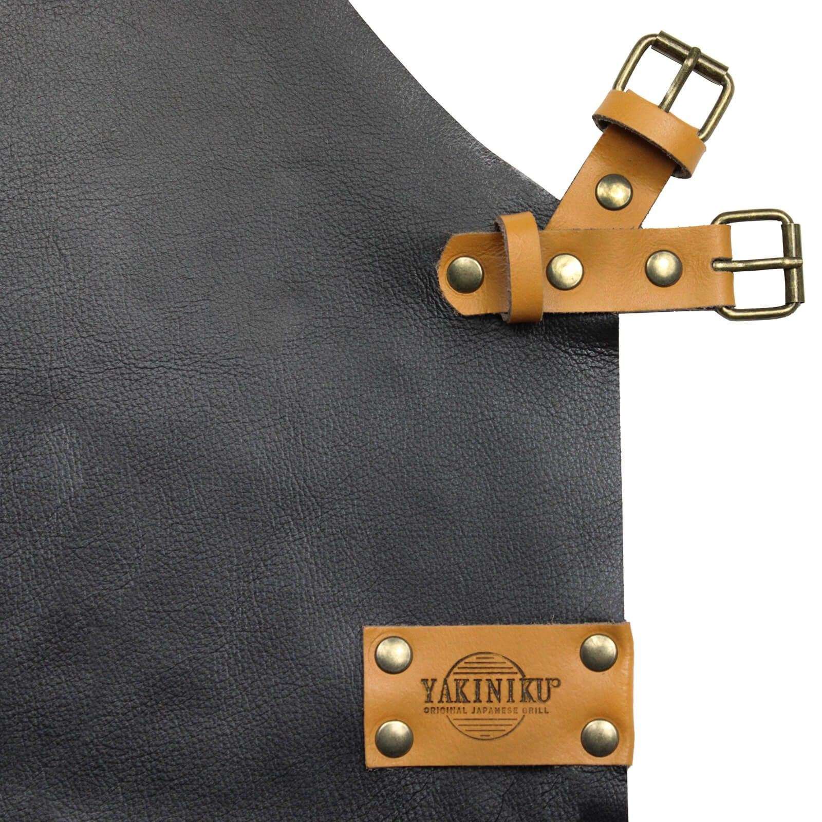 YAKINIKU Premium BBQ-Accessoireschort – Luxe Kunstleer