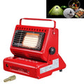 Draagbare Outdoor Gaskachel & Camping Kookstel (2kW)