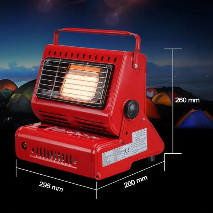 Draagbare Outdoor Gaskachel & Camping Kookstel (2kW)